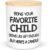 TEEZWONDER Mothers Day Gifts for Mom from Daughter Son – Favorite Child Vanilla Lavender Candle 10 oz – Dad Mom Birthday Gifts, Funny Gift for Grandma Grandpa, Scented Candles for Men Women