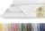 Linen Home 100% Cotton Percale Sheets Queen Size, White, Deep Pocket, 4 Pieces Set – 1 Flat, 1 Deep Pocket Fitted Sheet and 2 Pillowcases, Crisp Cool and Strong Bed Linen