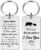 Jzxwan Mom Keychain, I Love You Gift, Personalized Stainless Steel Keychain, Birthday Mother’s Day Christmas Key Chain