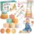 6-in-1 Montessori Baby Toy Set with Xylophone, Blocks, Rings & Sensory Balls