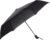 Amazon Basics Round Travel Umbrella with Auto Open/Close Button, Wind-Proof Compact Design, Wind Vent, Strong Alloy Steel Frame, Soft-Grip Handle, Storage Sleeve, 11″ When Closed, Black