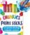 Ooly Chunkies 12 Mess Free Paint Sticks For Kids, Tempera Paint Sticks Kid Safe Colors, No Mess Quick Drying Art Supplies for Toddlers and Kids