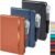 NIRMIRO 3 Pack Pocket Notebook Journals, Small Notepad Notebooks for Note Taking, A6 Mini Note pads with Pen Holder, 408 Lined Pages, 3.7″ x 5.7″, Black, Brown, Blue