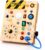 Grarain Montessori Busy Board for Toddlers (LED Light Switches)