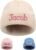 Lanleay Personalized Name Embroidered Baby Beanie (Knit, Apricot)