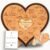 1st Anniversary Wedding Gifts, Valentines Day One Year Anniversary Wooden Gifts 1 Year Wedding Birthday Gifts for Wife from Husband,Wedding Anniversary Presents for Girlfriend,One Year for Her