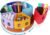 GAMENOTE Rotating Art Supplies Organizer – Lazy Susan Office School Supply for Kids Desk Organization and Storage Homeschool Craft Caddy Classroom Organization (Large)