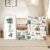 Duckbe Personalized Woodland Animals Crib Bedding Set (3-Piece: Blanket, Sheet, Pillowcase)
