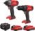CRAFTSMAN V20 MAX Cordless Drill Driver and Impact Driver Set, Power Tool Set with 2 Batteries and Charger, LED Work Light, 2 Bits, Bag (CMCK200C2)