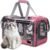 Pet Carrier Dog Carrier Cat Carrier, Portable Travel Cat Dog Bag, Soft-Sided Foldable Pet Carrier for Big Medium Cats and Puppy, Dog Carry Bag Pet Privacy Protection Travel Carriers (Pink)