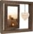 Happy Anniversary Frame Gifts for Girlfriend Her Him Couples, Rustic Wood Floating Anniversary Picture Frame Display Two 4×6 with Gift Box