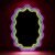 Kavaas Wavy Neon Mirror 16.9″ x 12.7″, LED Wave Mirror with Lights for Bedroom, Girls Room – Best Gifts for Teen Girls, Birthday, Christmas
