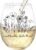 LITTLEBIGGER Best Friend Birthday Gifts for Women – A Sweet Friendship Refreshes the Soul – 15 oz Scratch-Resistant Wine Glass, Dishwasher safe，Friendship Gifts for Women, Bestie Birthday Present