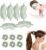12Pcs Silk Sleep Masks Satin Eye Mask Silky Eyes Cover Blindfold Eyeshade Hair Ties Scrunchy Travel Bridesmaids Gifts