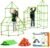Tiny Land Fort Building Kit Creative Fort Indoor Outdoor for 5-12 Years Old Boys and Girls STEM Building Toys with Storage Bag DIY Castles Tunnels with 86 Rods and 44 Balls