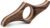 TILISMA Wooden Book Page Holder – Handmade Walnut Thumb Book Accessories – Reading Gadget to Read in Bed – Gifts for Book Lovers, Avid Readers, Bookworms, Librarians – Bookmark (Small)