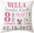 Hyturtle Personalized Girls Birth Announcement Throw Pillow (Insert Included) – Nursery Pillow – New Baby Girl Gift – Birth Stats Pillow – Elephant Customized Sofa Couch Cushion Home Decor Pillow