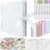 Gotideal 80 Pages Scrapbook Album with 10 Metallic Markers, Craft Paper Photo Album for Wedding and Anniversary, Family DIY Scrapbook Accessories with Scrapbooking Stickers Corners(White)…