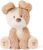 GUND Baby Peeki the Puppy Animated Plush, Singing Stuffed Animal, Sensory Toy for Babies and Toddlers, Plays Peek-a-Boo and Sings, Brown/Cream, 12”
