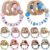 Personalized Teether Wooden Ring with Name,Custom Silicone Ring for Shower Gift