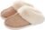 Donpapa Womens Slippers with Memory Foam Fluffy Soft Warm Slip On House Slipper Anti-Skid Cozy Plush for Indoor Outdoor