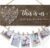 Housewarming Gifts New Home Wall Decor Sign, This is Us Family Picture Frame Wedding Gifts for Couples Farmhouse Rustic Hanging Photo Holder, Gift for New Homeowner