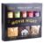 Urban Accents Movie Night Small-Batch Popcorn Gift Set – Includes 3 Gourmet non-GMO Popcorn Kernel Varieties & 5 Flavorful Seasonings – Perfect Snack Gift Box for Parties, Father’s Day, Graduations and Movie Lovers