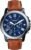 Fossil Men’s Watch, Grant Quartz Stainless Steel Chronograph Watch for Men