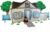 AirFort Inflatable Fort for Kids, Builds in 30 Sec, Play Tent Age 3+ (Cottage)