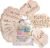 Heart’s Sign Monthly Baby Milestone Wood Discs — 24 Designs