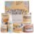 Nurture by Nature Self Care Gifts for Women – Spa Gift Baskets for Women & Relaxation Gifts | At Home Spa Kit | 6 Piece Bath Set with Pillow Spray, Candle, Bath Bomb & Bath Salts