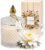 VIONAMI Luxury Scented Candle Gift – Queen of The Night Rare Flower Fragrance in Elegant Glass Jar, Decorative Soy Candles Gifts for Women, Long-Lasting 80 Hr, 14.8 oz, Luxury Candles for Women