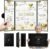 Officially Retired Guest Book Alternative – Large Foldable Retirement Card with Magnetic Closure & Starlight Film, Jumbo Retirement Party Signature Board for Coworkers, 16.53 x 11.61 in