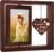 Vetbuosa Dog Memorial Gifts for Loss of Dogs, Memorial Rotating Wooden Picture Frame, Loss of Dog Sympathy Gift, Pet Bereavement Remembrance Picture Frame for 4×6 Photo