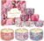 Aromatherapy Scented Candle Gift Set for Women – 9 Pack Soy Wax, Lavender, Jasmine & Vanilla (Spa & Relaxation)