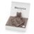 Baby Gift Set – Organic Cotton Newborn Blanket and Lovey Security Blanket Set, Newborn Gifts, Baby Boy Shower Gifts (Lovey – Bear – Milk Chocolate)