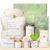 Self Care Package – Get Well Soon Gift Basket for Women, 11pc Birthday & Sympathy Spa Gift Set with Flannel Blanket & Mug for Mom, Teacher, Wife, Sister, Friend (White)