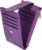 Chelmon Women’s RFID Slim Card Holder Wallet: Thin Bifold with Multi-Card Case & Zipper Coin Pocket Purse (Deep Purple)