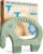 Teething Toy for Babies Age 0 to 6 Months – Baby Elefun 5x Pain Relief Smart Teether – Zero Developmental Delay Silicone Baby Teething Toy Ring – Cute Infant Shower Gift Chew Toys for Babies