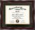 GraduationMall 8.5×11 Diploma Frame with Black over Gold Mat or Display 11×14 Document without Mat, UV Protection Acrylic, Mahogany with Gold Beads
