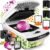 Fullstar Vegetable Chopper & Cutter – Slicer Dicer Spiralizer with Container for Food Veggie Onion Cucumber Tomato Salad Potato French Fry – Kitchen Essentials & Gadgets (PRO 4-in-1, White)