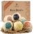 Bath Bombs Gift Set – USA Made with Organic & Natural Ingredients, Relaxing Spa Gifts for Women & Men