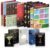 Gift Set 120+ Cocktail Drinks, Smoothie Recipes, Mocktails Non-Alcoholic Drinks & Gifts for Mixologists. 1 pk Blue + 1 pk Black Decks + Drink Guides