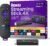 Roku Streaming Stick 4K – Streaming Device 4K/HDR/Dolby Vision with Voice Remote, TV Controls & Long-Range Wi-Fi
