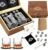 Whiskey Stones Gifts Set – Whiskey Glasses Set of 2 – Granite Chilling Whiskey Rocks – Scotch Bourbon Gifts for Men -Father’s Day Birthday Gifts for Men Dad Him Husband Drinking Gift for Holiday