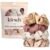 Kitsch Pillow Satin Scrunchies for Women – Hair Ties No Damage, No Crease Hair Accessories | Perfect for Day or Night | Ideal Gifts for Women – Blush, 4pcs