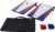 Amazon Basics Portable Cornhole Set, Outdoor Game Bean Bag Toss with Carrying Case, Blue/Red