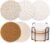 Billbotk Boho Coasters for Drinks – Set of 10, Absorbent Ceramic Décor Coasters