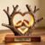 Personalized Couple Heart Tree Wooden Plaque – Custom Names Romantic Sign