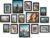 Vittanly 15 Pack Picture Frames Collage Wall Decor for Mounting or Tabletop Display, Gallery Frame Set for Family, Multi Sizes Including 3pcs 8×10, 6pcs 5×7, 6pcs 4×6, Black